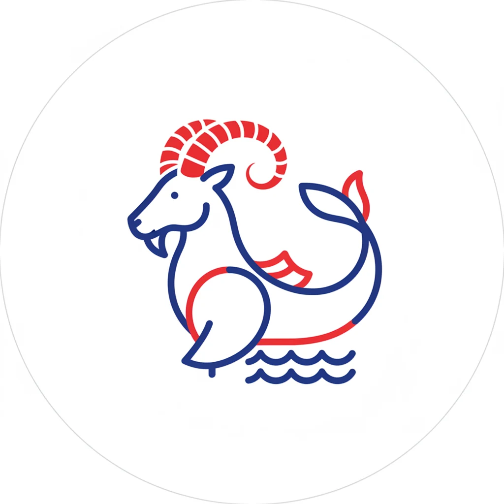 Zodiac sign illustration: Capricorn